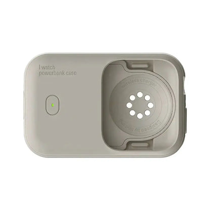Portable Wireless Power Bank for Apple Watch – 1200mAh Charger-Techs Park, compact design for on-the-go charging.