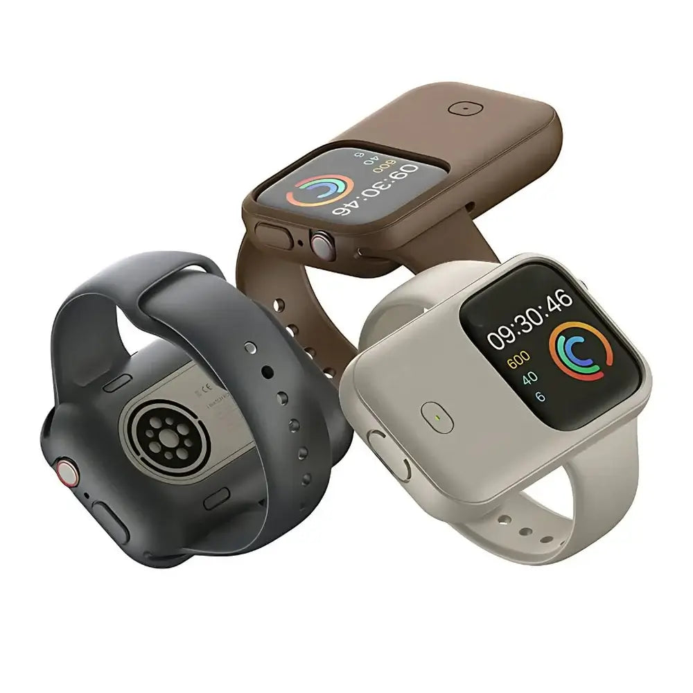 Portable Wireless Power Bank for Apple Watch – 1200mAh Charger in three colors with smart features