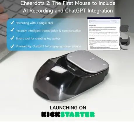 Smart Split Air Mouse – Wireless Charging Control