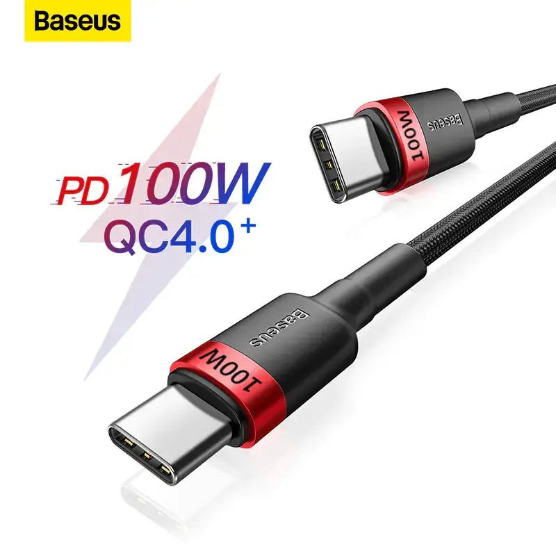 100W USB C Fast Charging Cable - Baseus for MacBook Pro