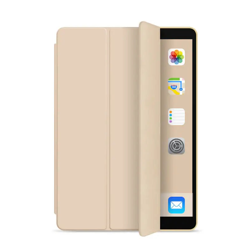 iPad Magnetic Case with Pencil Holder durable imitation leather Techs Park