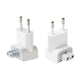 Droya AC Adapter Europe Plug Converter Travel Charger Adapter for MB Book Mac/Book/Phone/Pod (2 - Pack)