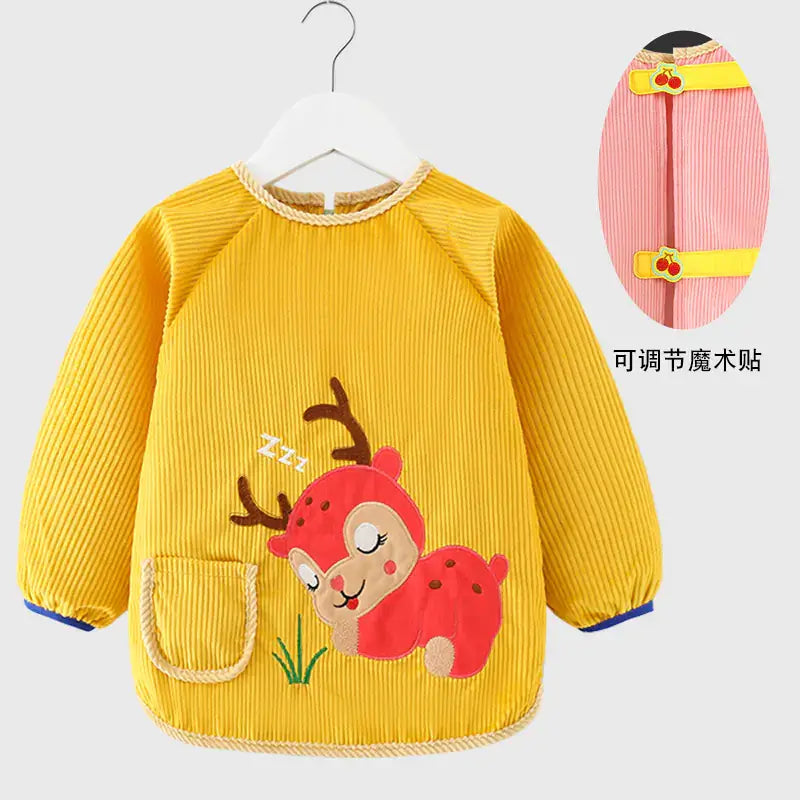 Waterproof Bib for Girl and boy - Stylish Reversible Design