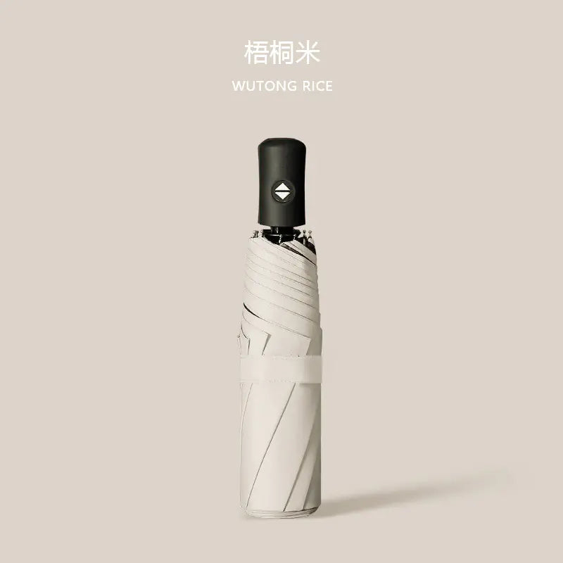 Custom 24 Bone Automatic Folding Sun and Rain Umbrella