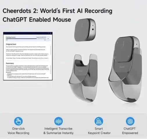 Smart Split Air Mouse – Wireless Charging Control