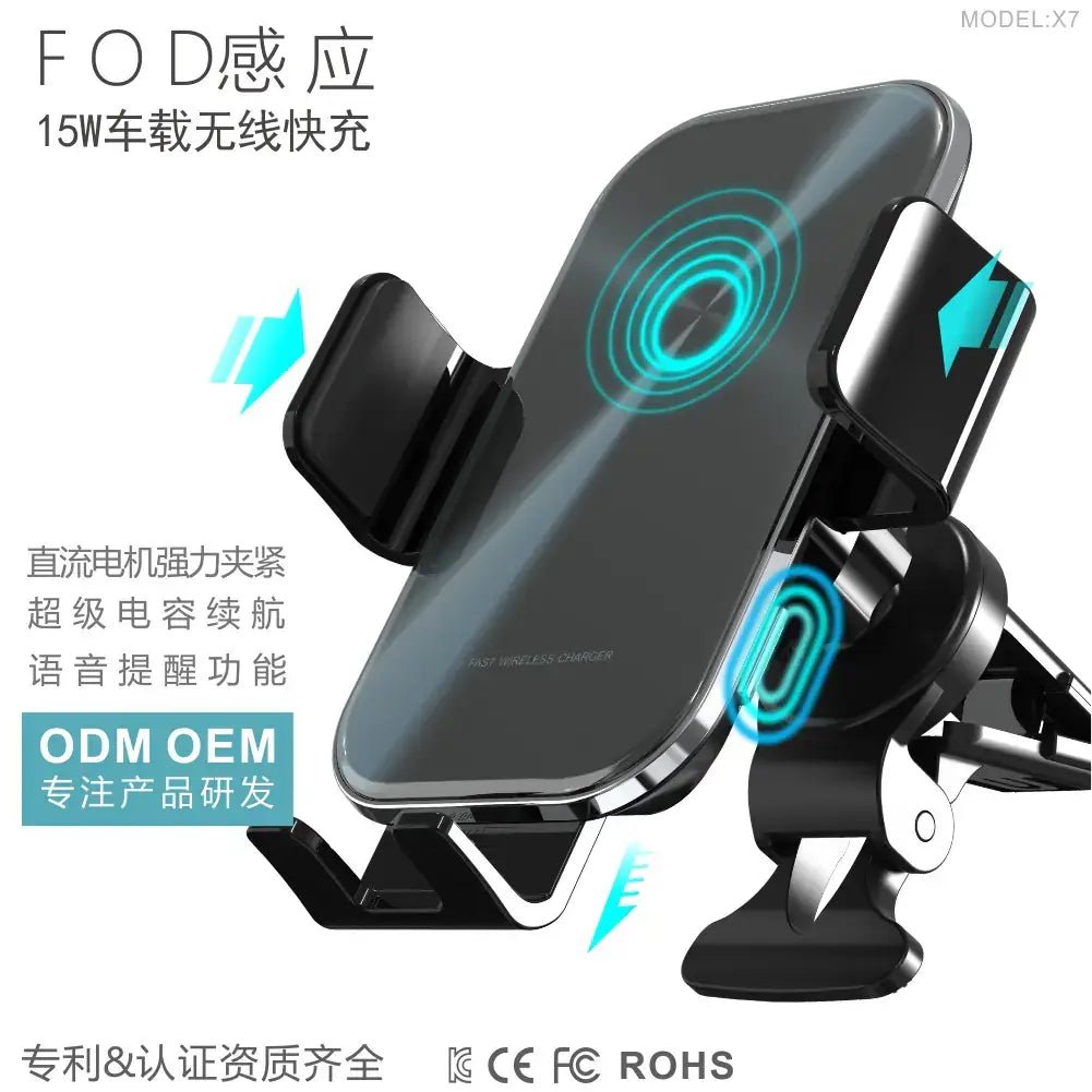 wireless charging car mount