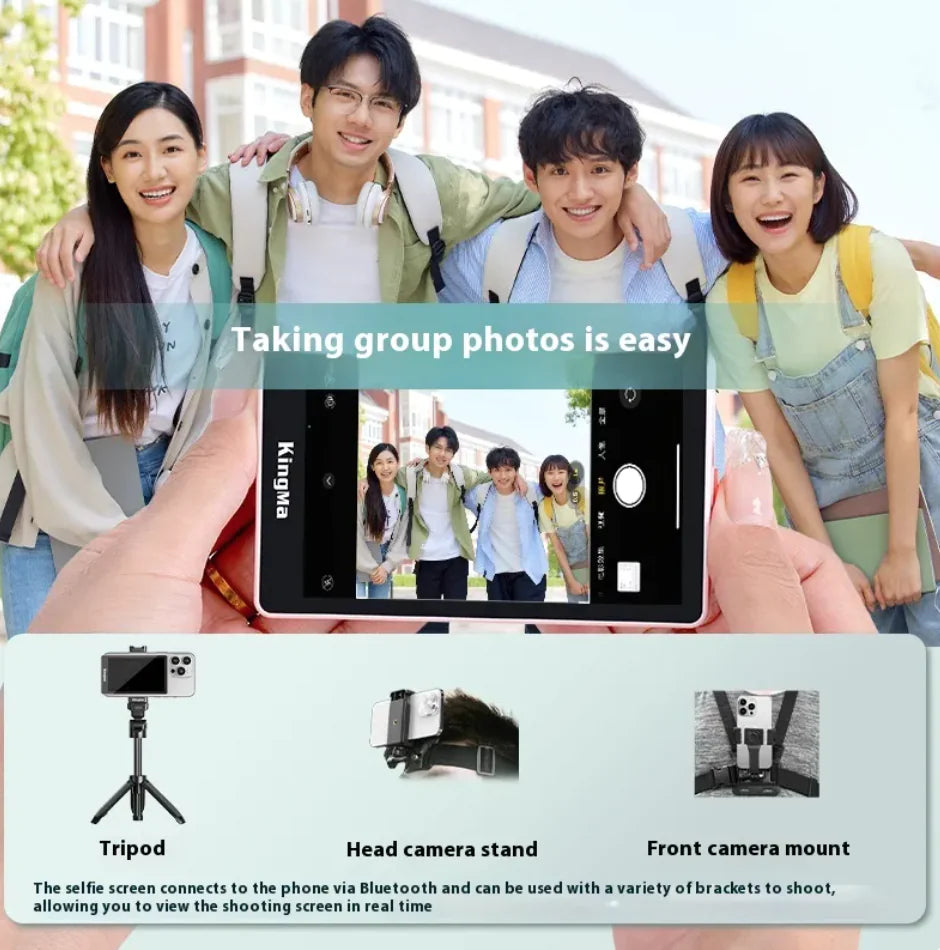 Magnetic Rear Camera Selfie Mirror Screen