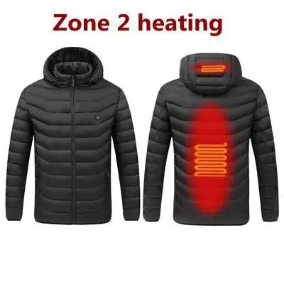 Smart Heating Vest – USB 9-Zone Heated Winter Wear