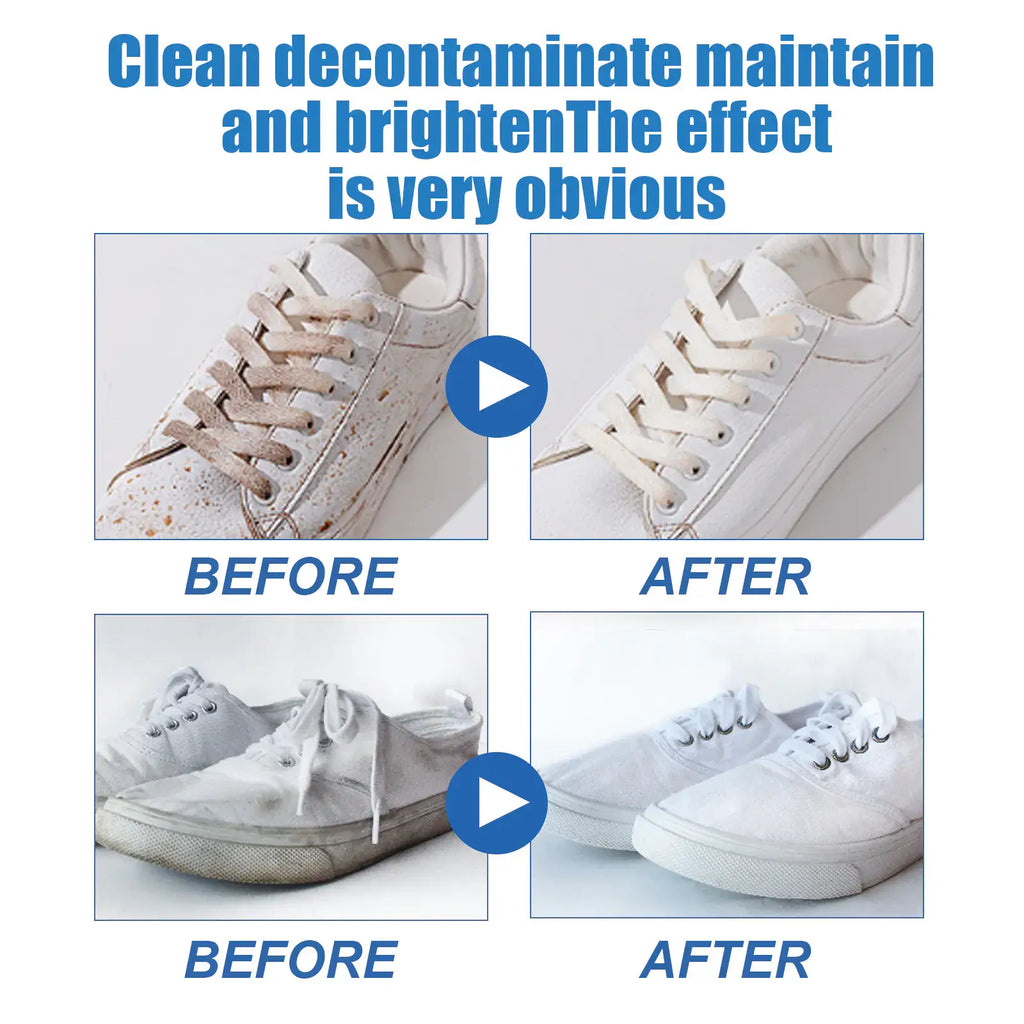 Jue-Fish White Sneaker Cleaner – Restore Bright White Shoes