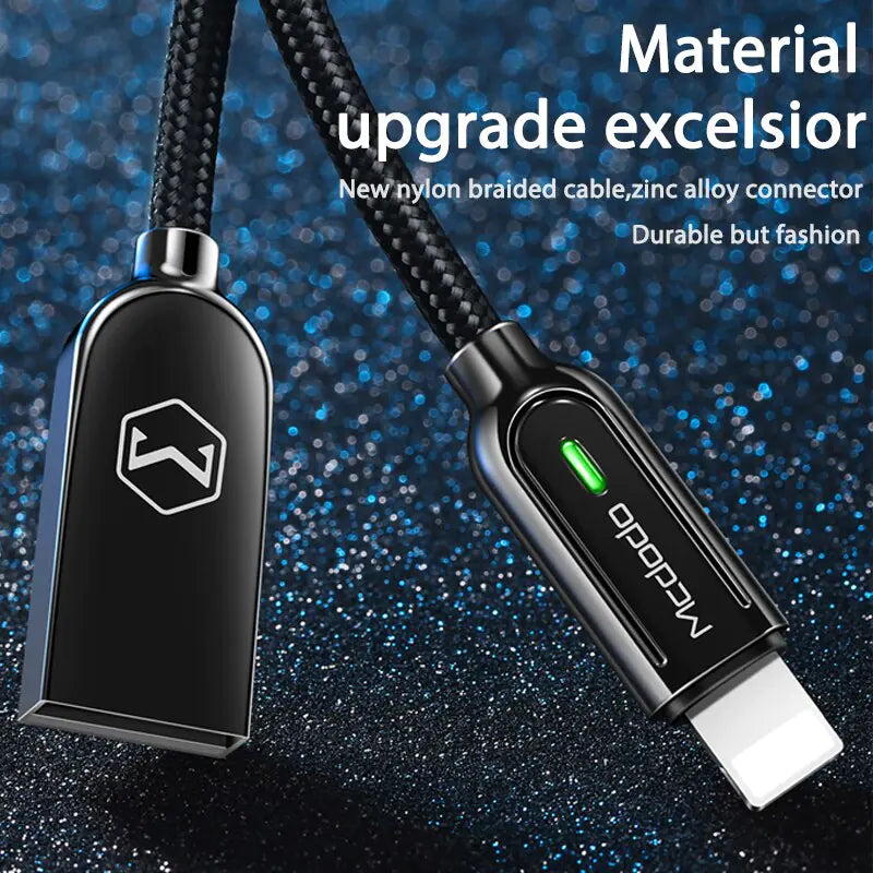 Lightning Smart Power Off Data Cable