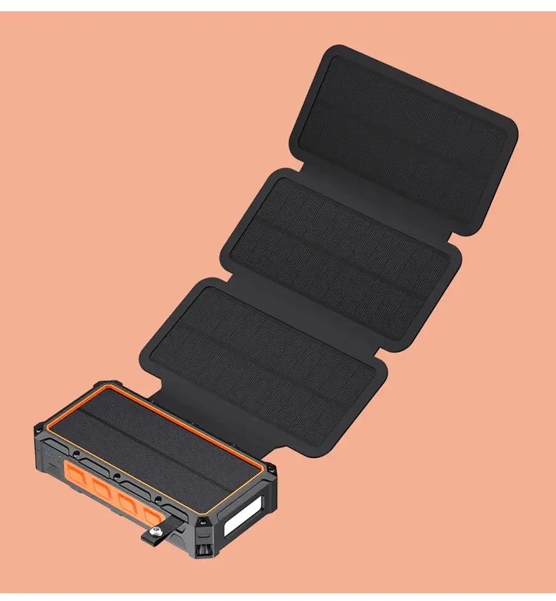 Multi-Function Solar Hand Crank Power Bank – Emergency Charger
