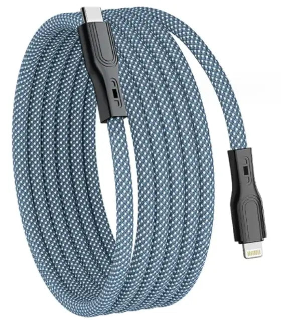Magnetic USB Charging Cable nylon braided durability Techs Park