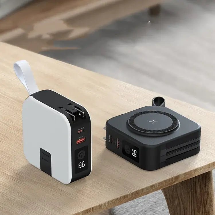 5-in-1 Magnetic Wireless Power Bank – Multi-Device Fast Charger