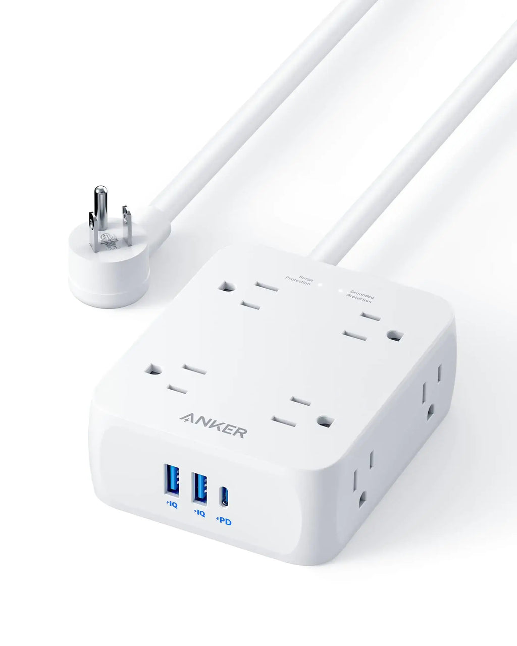 Anker 341 USB Power Strip – 11-in-1 Surge Protector